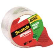 Picture of Scotch® Tough Grip Moving Packaging Tape, 1.88" x 54.6 yds, With Dispenser