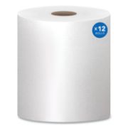 Picture of Scott® Hard Roll Towels, 100% Recycled, 1.5" Core, White, 8" x 800ft, 12 Rolls/Carton