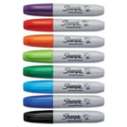 Picture of Sharpie Chisel Tip Permanent Markers 8/Pkg Assorted Colors