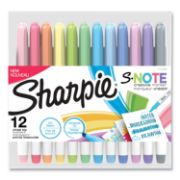 Picture of Sharpie S Note Chisel Tip Highlighter Marker 12/Pkg Assorted