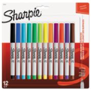 Picture of Sharpie Ultra Fine Point Permanent Markers 12/Pkg Assorted Colors