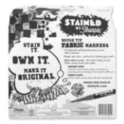 Picture of Stained By Sharpie Fabric Markers 8/Pkg Assorted Colors