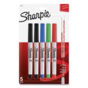 Picture of Sharpie Ultra Fine Point Permanent Markers 5/Pkg Red, Blue, Green & 2 Black
