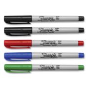 Picture of Sharpie Ultra Fine Point Permanent Markers 5/Pkg Red, Blue, Green & 2 Black