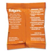 Picture of Folgers® Coffee, 100% Colombian, Ground, 1.75oz Fraction Pack, 42/Carton