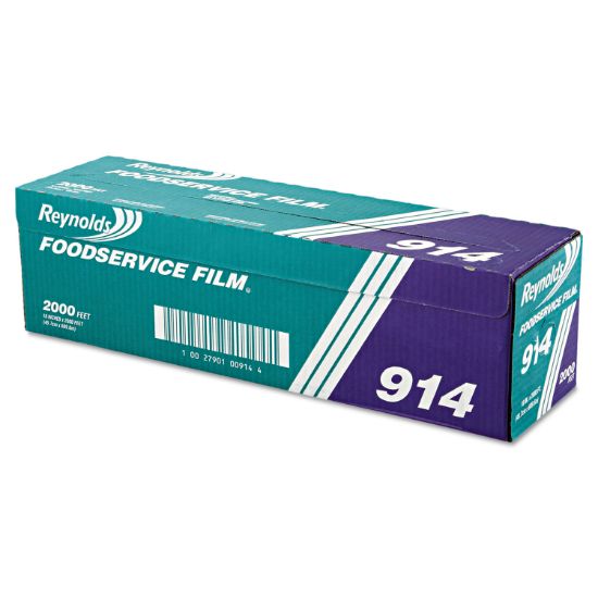 Picture of Reynolds Wrap® PVC Film Roll w/Cutter Box, 18" x 2000ft, Clear